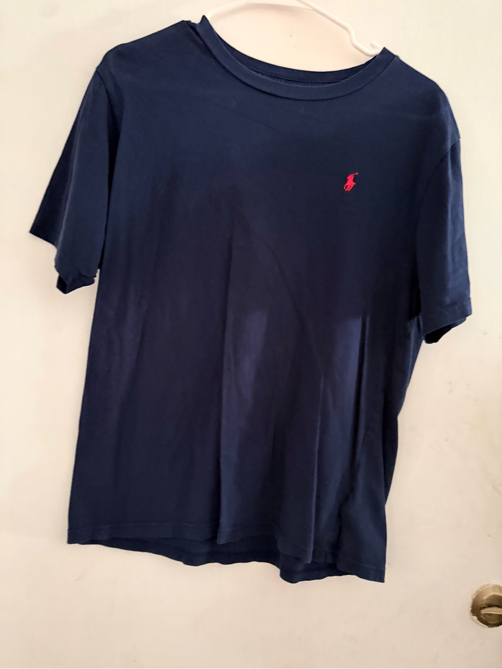 Polo by Ralph Lauren Navy Short Sleeve Tee with Red Pony Logo